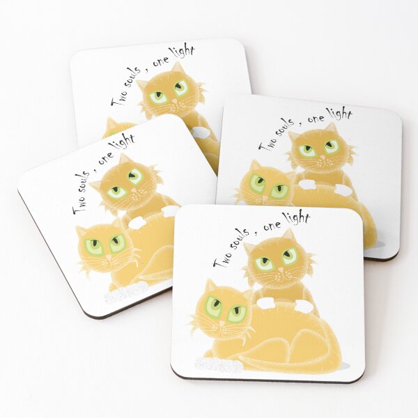 Item preview, Two souls, one light - Cat Art designed and sold by Qoyllur.