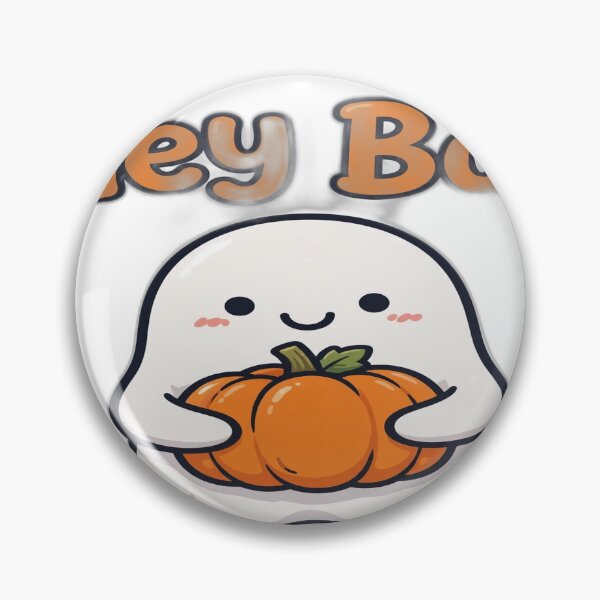 Item preview, Hey Boo Halloween Shirt, Cute Ghost with Pumpkin T-Shirt designed and sold by AdliUltra.