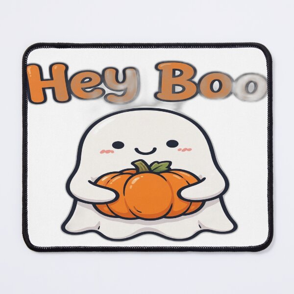 Item preview, Hey Boo Halloween Shirt, Cute Ghost with Pumpkin T-Shirt designed and sold by AdliUltra.