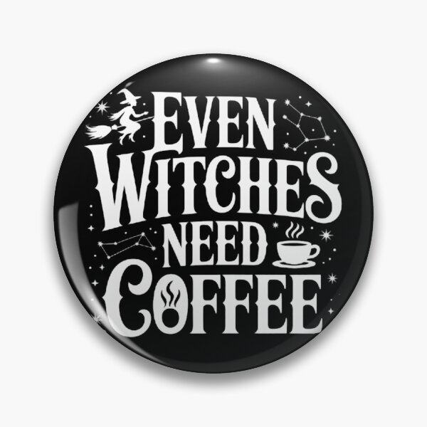 Item preview, Even Witches Need Coffee Vintage Halloween Witch Coffee Cup Star designed and sold by Zizo-DR44.