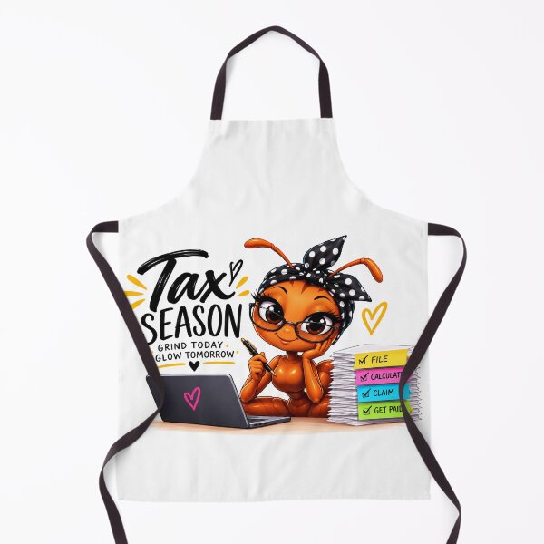 Item preview, Tax Season Grind Today Glow Tomorrow Funny Design designed and sold by Tobietales.