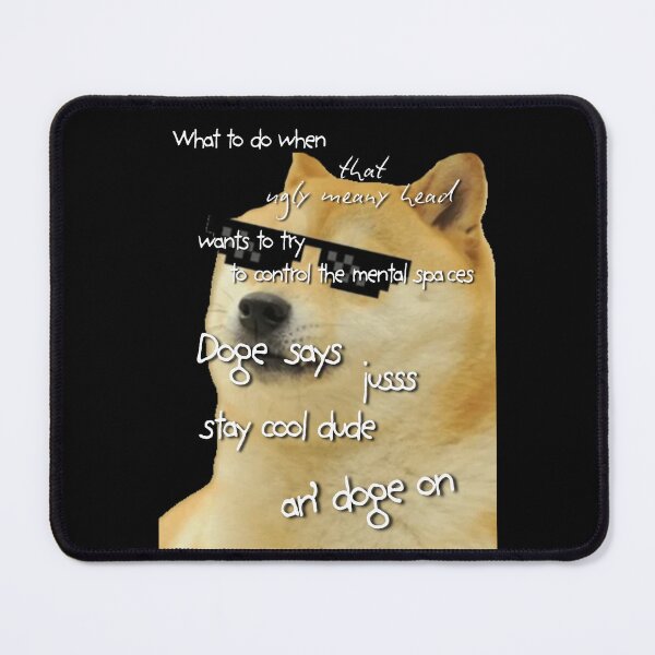 Item preview, an' doge on designed and sold by Elemently.