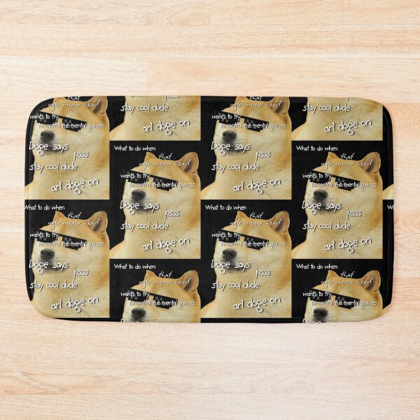 Item preview, an' doge on designed and sold by Elemently.