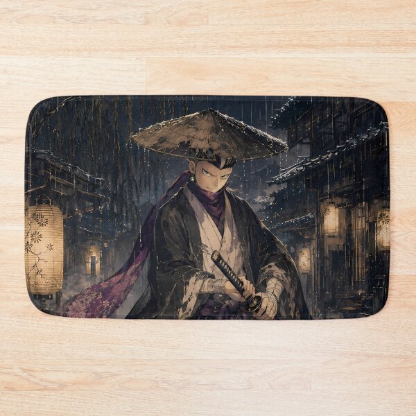 Item preview, Gundham Tanaka Danganronpa Rainy Samurai Street designed and sold by mildaclairmo.