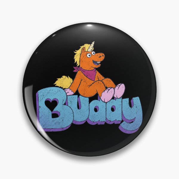 Item preview, Buddy Unicorn Retro designed and sold by RoundtreeBruce.