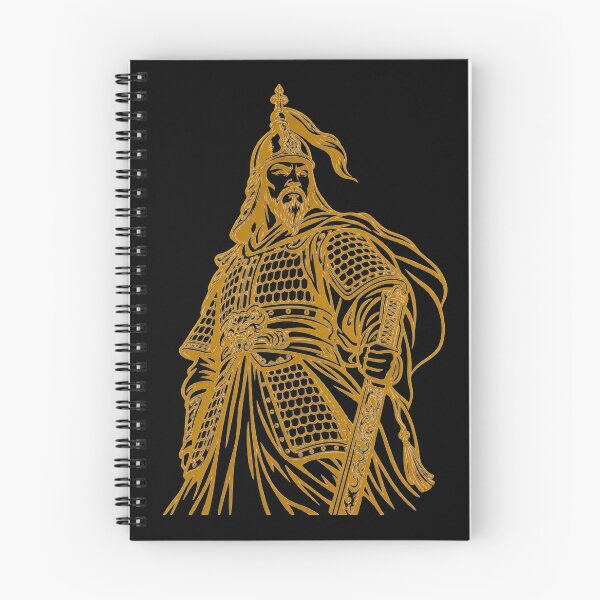 Item preview, Admiral Yi Soon Shin – Gold Line Art Portrait designed and sold by T-domain.