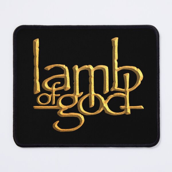 Item preview, Lamb of God Golden Beveled logo designed and sold by Roysdisturbia.