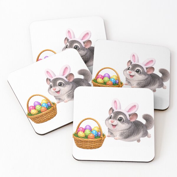 Item preview, Grey Chinchilla Easter Basket designed and sold by Sillytoe.