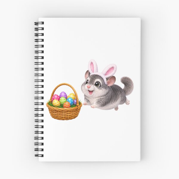 Item preview, Grey Chinchilla Easter Basket designed and sold by Sillytoe.