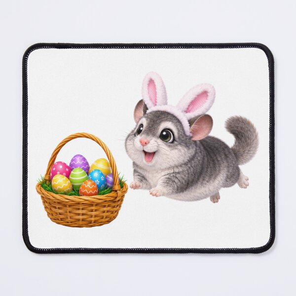 Item preview, Grey Chinchilla Easter Basket designed and sold by Sillytoe.