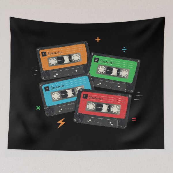 Item preview, Sincenarios Cassette Tapes designed and sold by PennGarcia.