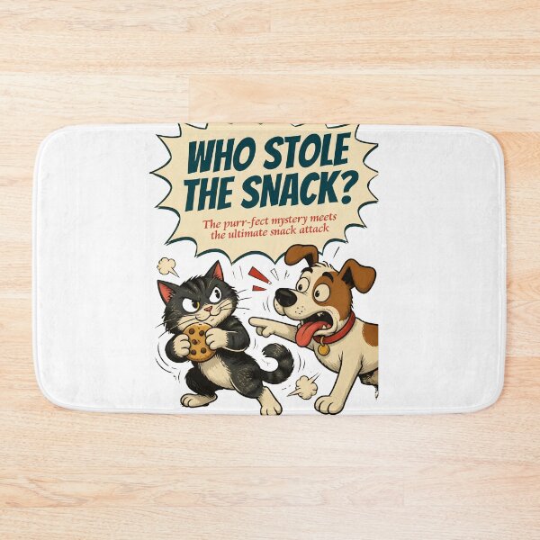 Item preview, Who Stole the Snack? Funny Pet Humor designed and sold by clina247.