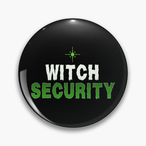 Item preview, Witch Security Gothic Halloween Design for Witches & Spooky Season Fans T-Shirt designed and sold by Teetreasure2.
