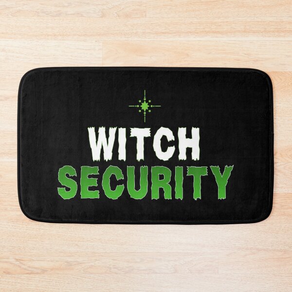 Item preview, Witch Security Gothic Halloween Design for Witches & Spooky Season Fans T-Shirt designed and sold by Teetreasure2.