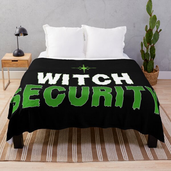 Item preview, Witch Security Gothic Halloween Design for Witches & Spooky Season Fans T-Shirt designed and sold by Teetreasure2.