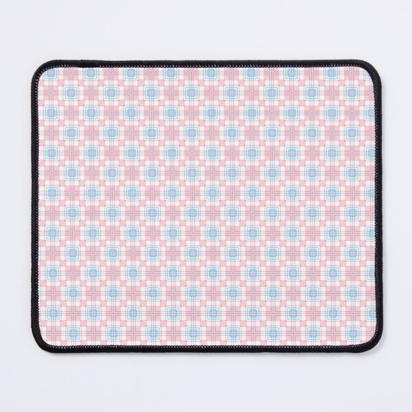 Item preview, Pastel Pink and Blue Geometric Plaid designed and sold by The-Repository.