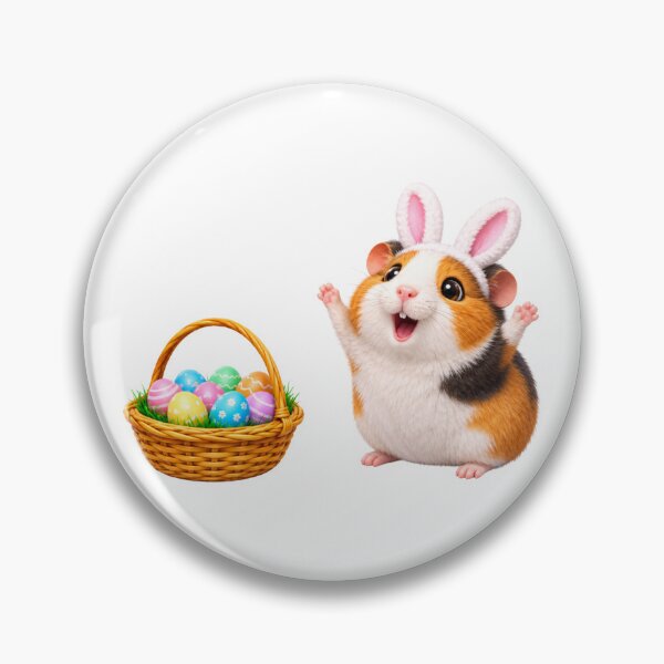 Item preview, Guinea Pig Easter Excitement designed and sold by Sillytoe.