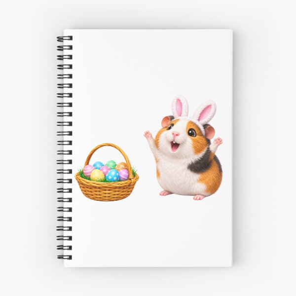 Item preview, Guinea Pig Easter Excitement designed and sold by Sillytoe.
