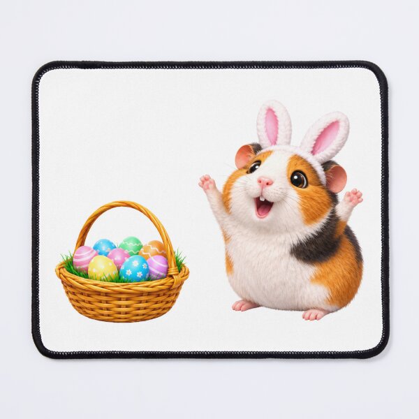 Item preview, Guinea Pig Easter Excitement designed and sold by Sillytoe.