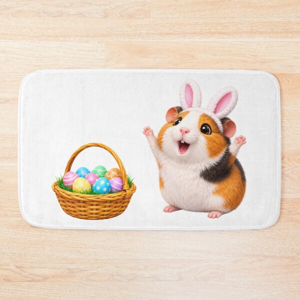 Item preview, Guinea Pig Easter Excitement designed and sold by Sillytoe.