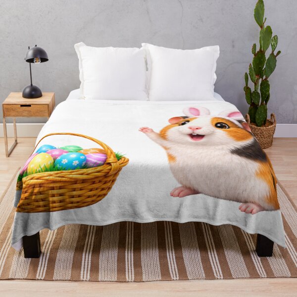 Item preview, Guinea Pig Easter Excitement designed and sold by Sillytoe.