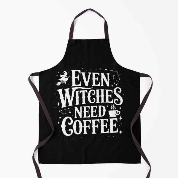 Item preview, Even Witches Need Coffee Detailed Halloween Witchy Gift designed and sold by Zizo-DR44.
