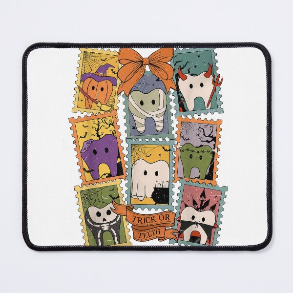 Item preview, Retro Halloween Dentist Dental Squad Dental Hygienist T-Shirt designed and sold by Atros.
