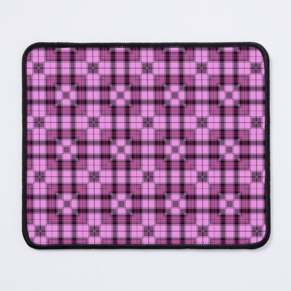 Item preview, Pink Purple and Black Geometric Plaid designed and sold by The-Repository.