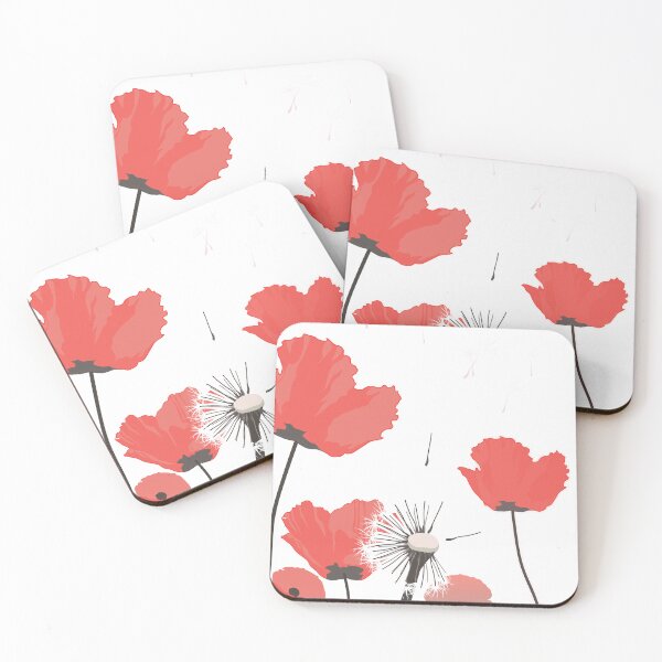 Item preview, Red Poppies Floral Art Print, Poppy Flower Art, Botanical Floral Print, Modern Minimalist Flower Print, Red Floral Decor designed and sold by Studio pod Burom.