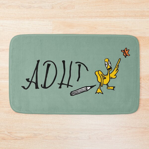 Item preview, ADHD Duck – Easily Distracted by a Butterfly designed and sold by Tonband.