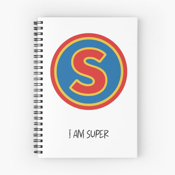 Item preview, I Am Super Positive Affirmation Retro S Emblem Graphic designed and sold by DVNarts.