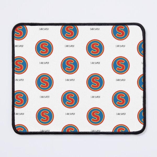 Item preview, I Am Super Positive Affirmation Retro S Emblem Graphic designed and sold by DVNarts.