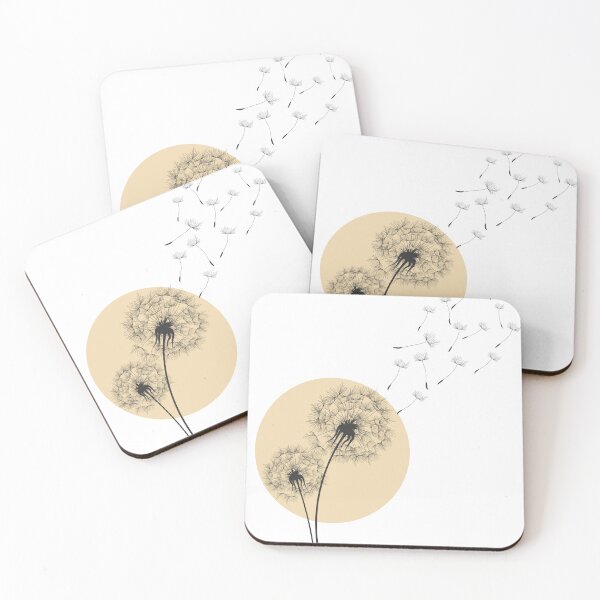 Item preview, Dandelion  Art Print, Dandelion Seed Head Art Print, Botanical Nature Print, Minimalist Floral Print, Neutral Decor, Make A Wish Art designed and sold by Studio pod Burom.