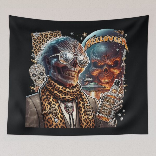 Item preview, Halloween Demon Hooch Scarf Glasses Leopard designed and sold by Voodoo Store Paranormal Collections.
