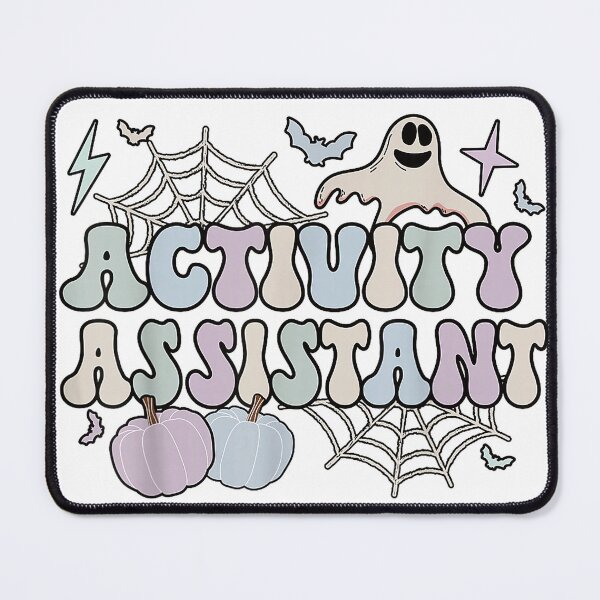 Item preview, Spooky Activity Assistant Halloween T-Shirt designed and sold by E-Capoeira shop.