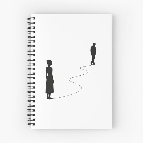 Item preview, Minimalist Relationship Breakup Art. Minimalist Relationship Art, Breakup Print, Emotional Coule Artwork, Black And White Print designed and sold by Studio pod Burom.