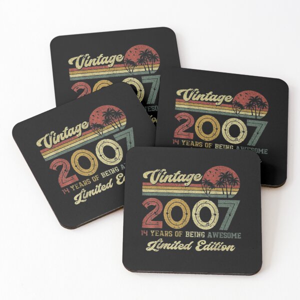 Item preview, Vintage 2007 14 Years Of Being Awesome Birthday Art designed and sold by akisaredo.