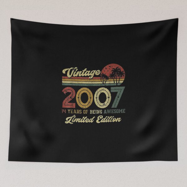 Item preview, Vintage 2007 14 Years Of Being Awesome Birthday Art designed and sold by akisaredo.