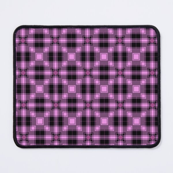 Item preview, Pink Purple and Black Geometric Plaid designed and sold by The-Repository.