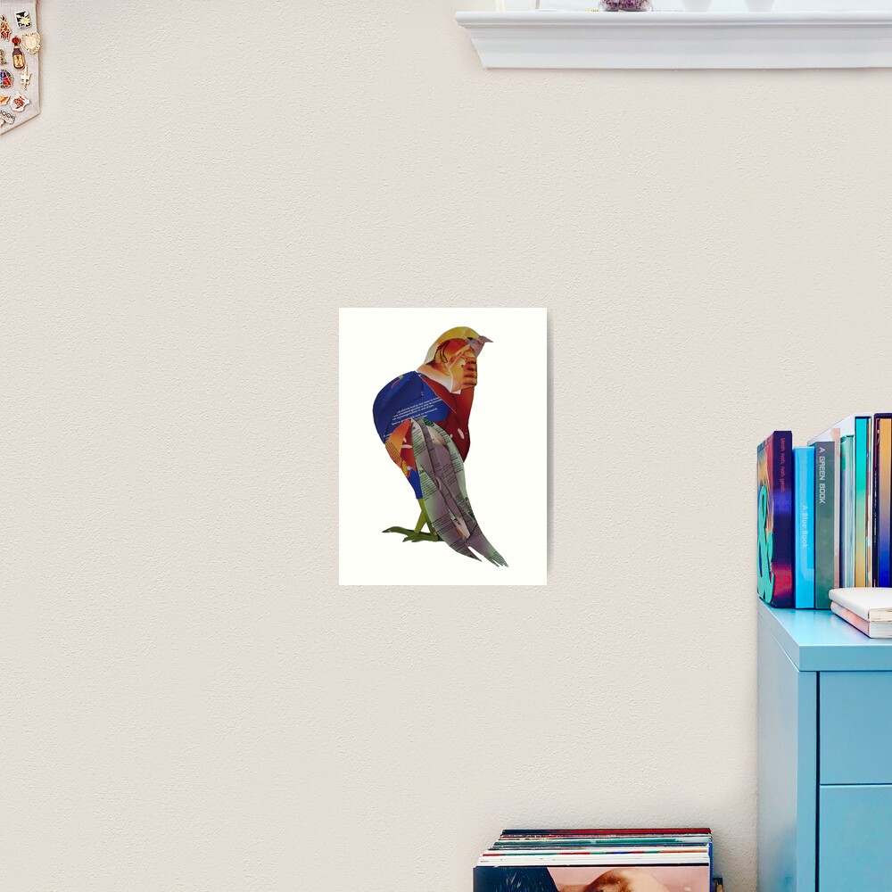 Striding Pheasant Art Print