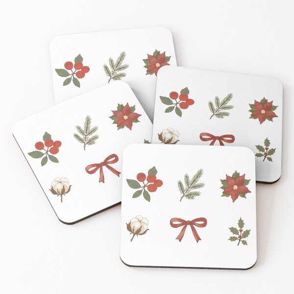 Item preview, Hand Drawn Winter Botanicals Christmas Set designed and sold by sdcreations210.