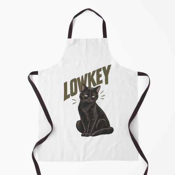 Item preview, Lowkey Vibe – Cute Introspective Glasses Cat designed and sold by SimonasPeace.