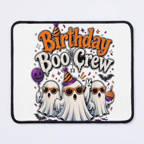 Item preview, Spooky Friends Ghost October Birthday Boo Crew Halloween T-Shirt designed and sold by Pahagh19.