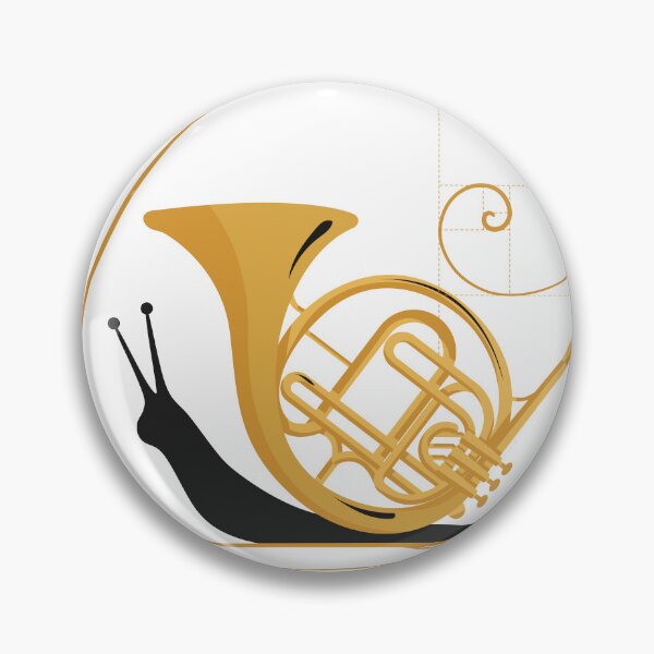 Item preview, French Horn Snail, Funny Music Print, French Horn Player Gift, Whimsical Musical Illustration, Brass Instrument Art, Modern Musical Illustration designed and sold by Studio pod Burom.