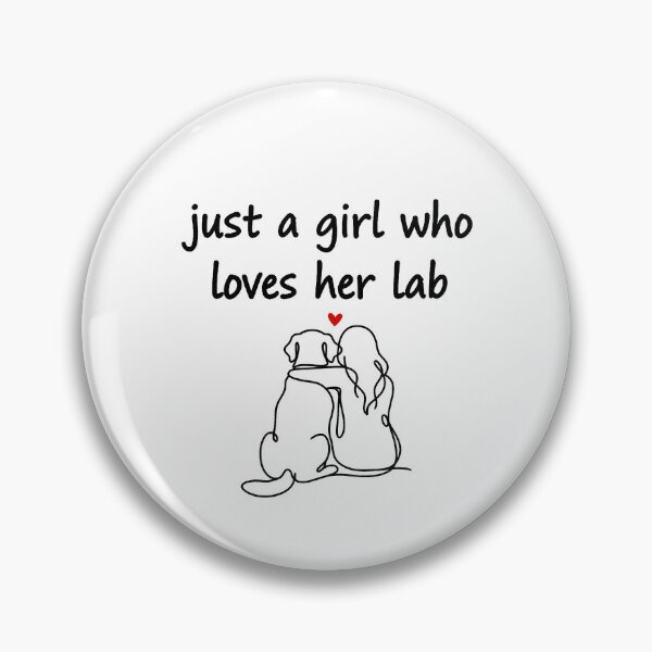 Item preview, Just A Girl Who Loves Her Lab Mom Dog designed and sold by PatternFariss.
