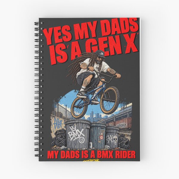 Item preview, Yes My Dads Is A Gen X My Dads Is A BMX Rider - BMX Dad Art designed and sold by BRTHRCNK01.