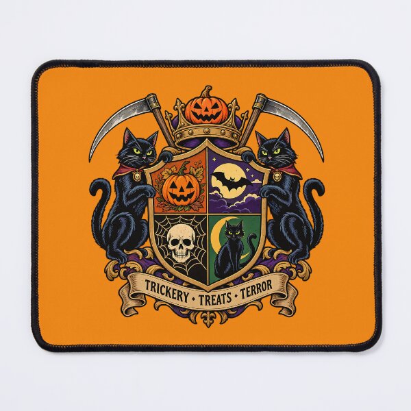 Item preview, Halloween Coat of Arms designed and sold by Cut & Paste Productions.
