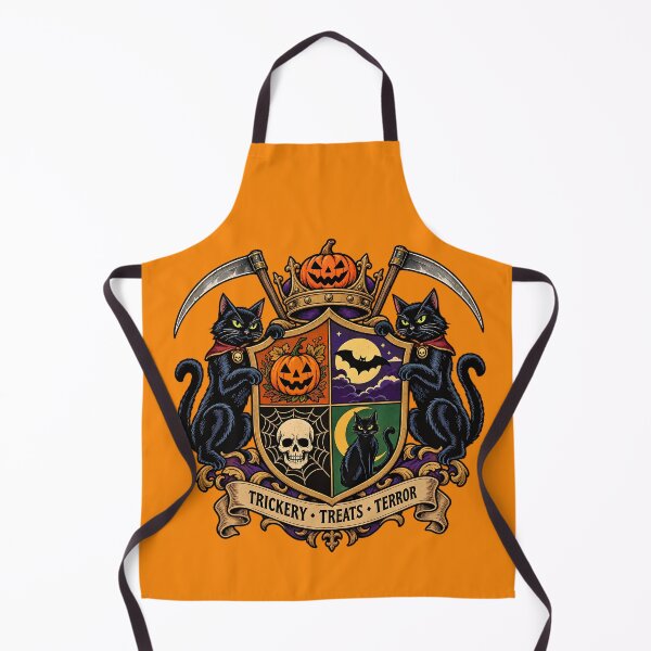 Item preview, Halloween Coat of Arms designed and sold by Cut & Paste Productions.