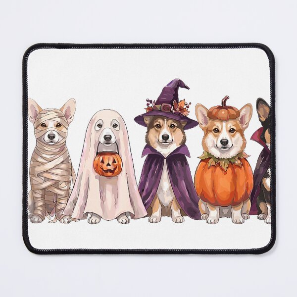 Item preview, Spooky Halloween Corgi Dog Trick Or Treat Costume Squad T-Shirt designed and sold by MaLhari-Market.