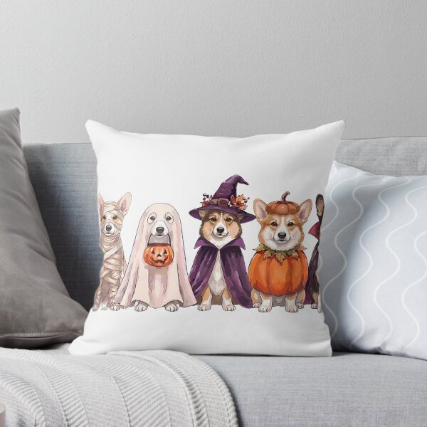 Item preview, Spooky Halloween Corgi Dog Trick Or Treat Costume Squad T-Shirt designed and sold by MaLhari-Market.